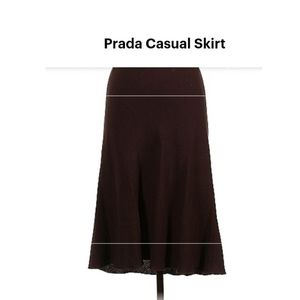 Prada casual skirt